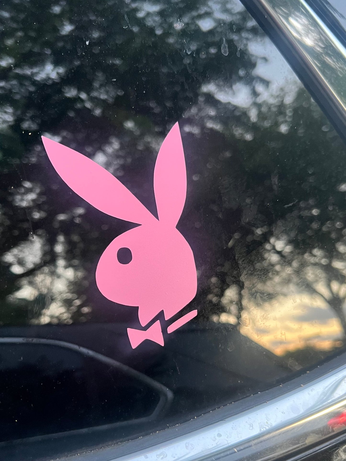 PB Bunny Car Decal